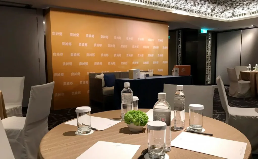 9. 晶華酒店 品牌發表會陳列佈建3